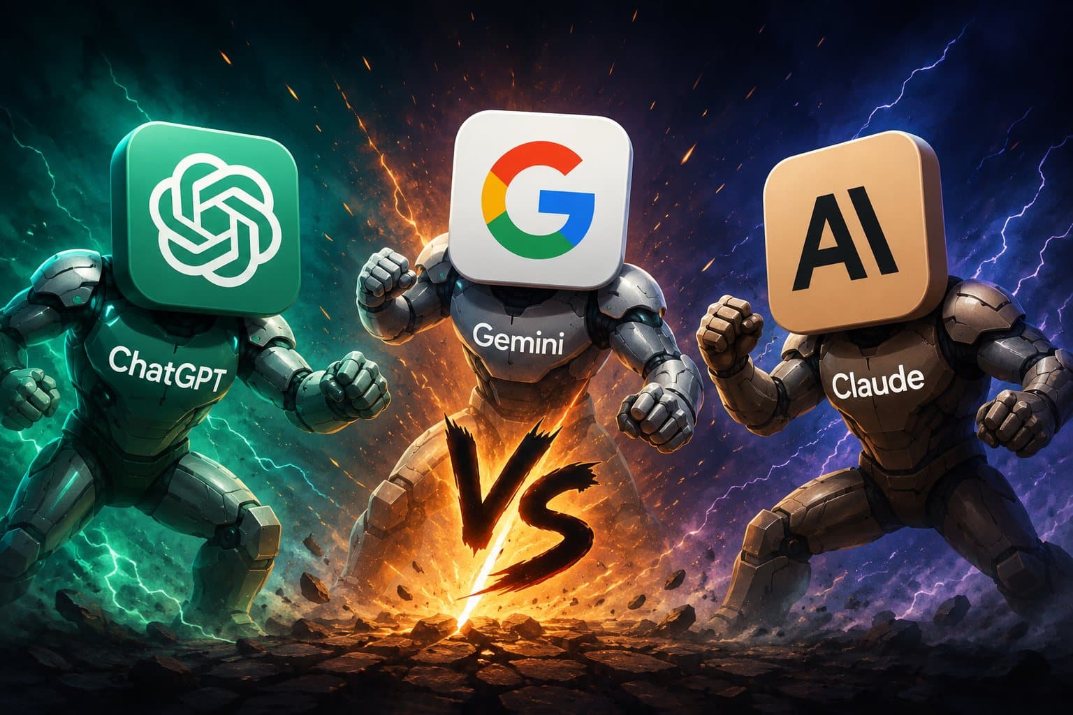 ChatGPT vs Gemini vs Claude: Which AI Tool Is Best in 2026? featured image