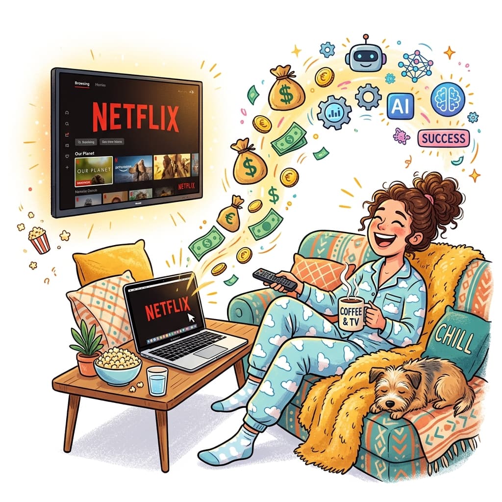 How I Make $500/Week Using AI Tools (While Watching Netflix in My Pyjamas) featured image